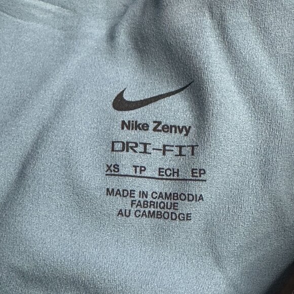 NWT Nike Zenvy Women's Training High-Rise 8" Shorts Size XS (Teal) DQ6003-006 - Picture 9 of 16